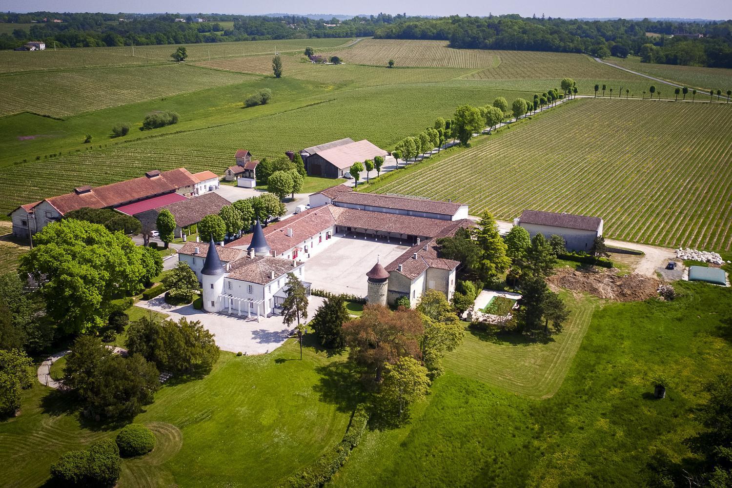 Chambres D'Hotes Du Chateau De Seguin Lignan-de-Bordeaux Exteriér fotografie